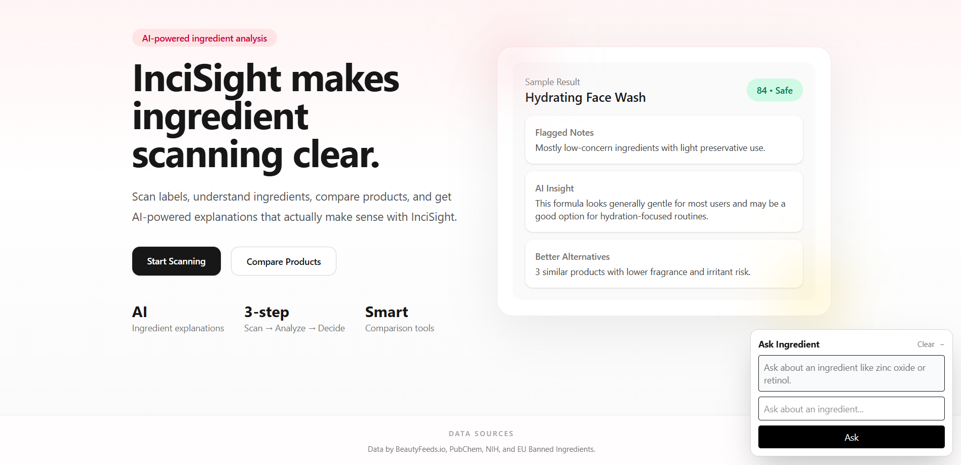 InciSight Preview Card